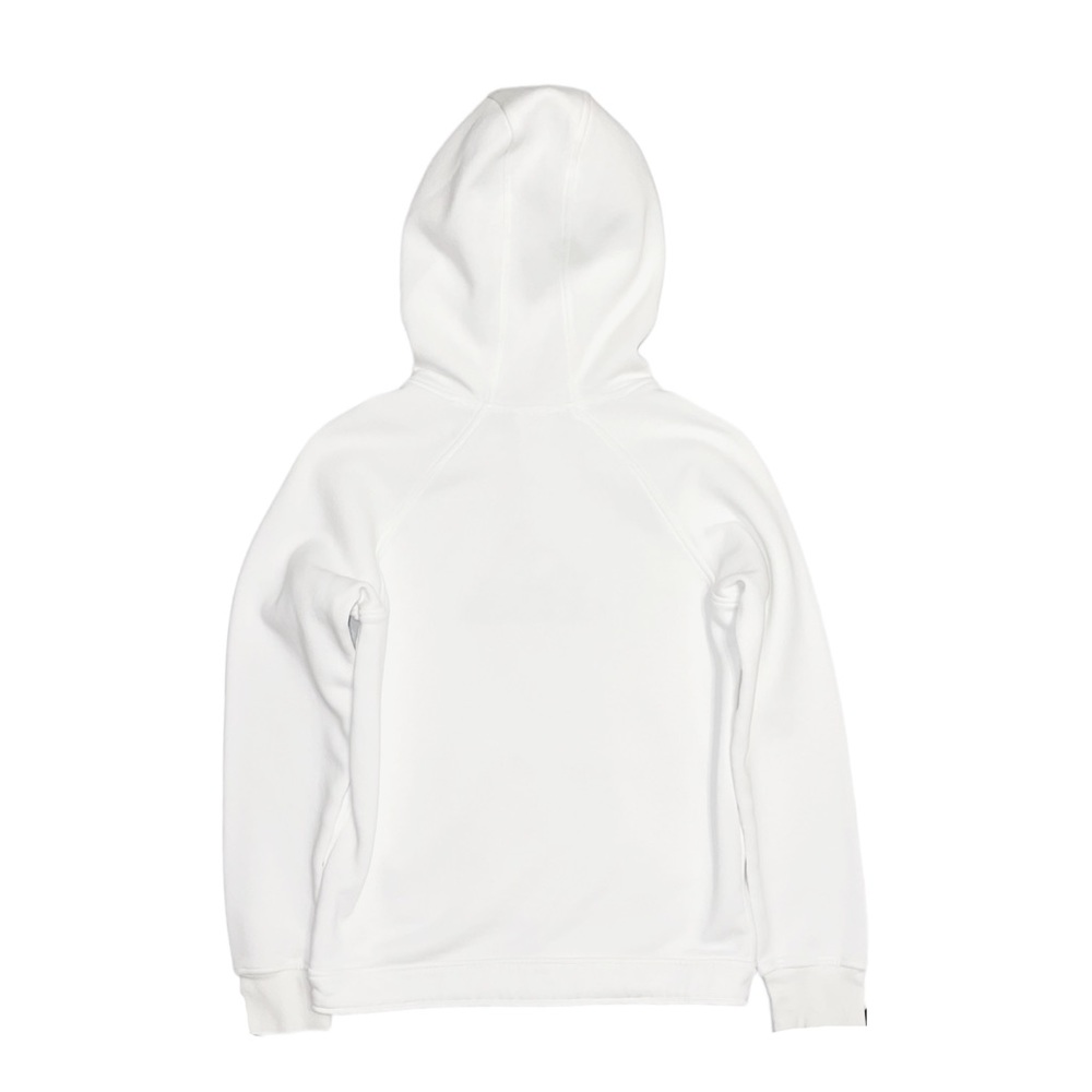 ADIDAS Girl's White And Teal Long Sleeve Hoodie Size 14 - Picture 2 of 10